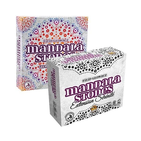 PKGamePack Mandala Stones Jeu de Base + Extension - Version Française