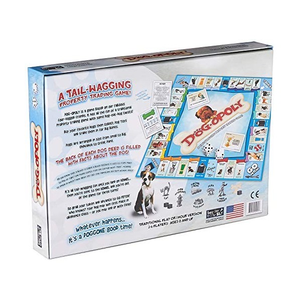 Dog-Opoly - Jeu de Société Import Grande Bretagne 