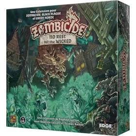 Cmon | Zombicide Black Plague : No Rest for The Wicked | Jeu de société | Jeu de Figurines | A partir de 14 Ans | 1 à 6 Joueu