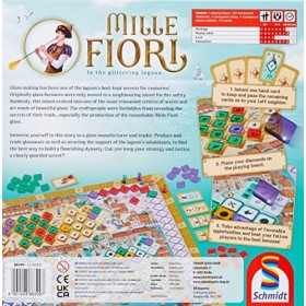 Schmidt Spiele Mille Fiori, Jeu de société, À partir de 10 Ans, 2 à 4 Joueurs, Temps de Jeu de 75 Minutes CSGMILLEFIORI Multi