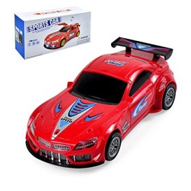 THISMY Voiture de sport avec lumière et son, jouet de voiture 1:36 pour enfants de 3 ans et plus, cadeau pour garçon et fille