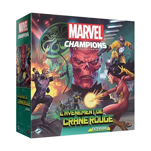 Asmodée Marvel Champions : LAvènement de Crâne Rouge - Version française