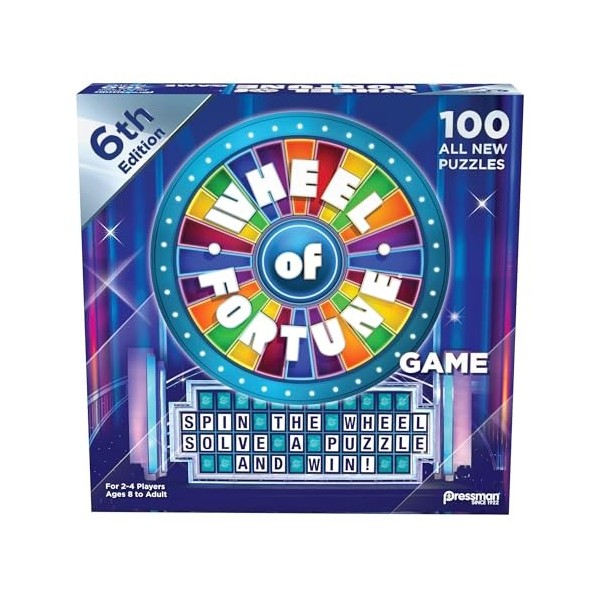 3rd Edition Wheel of Fortune by Pressman Toy