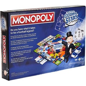 Winning Moves WM01927-EN1-6 Jeu de société Monopoly World Football Stars