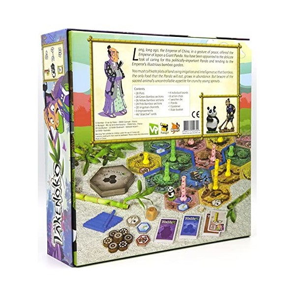 Asmodee , Takenoko , Board Game , Ages 8+ , 2-4 Players , 45 Minute Playing Time