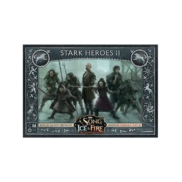 Cool Mini or Not - A Song of Ice and Fire: Stark Heroes II Box - Miniature Game