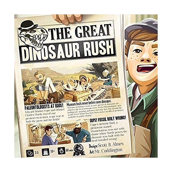 The Great Dinosaur Rush - version allemande