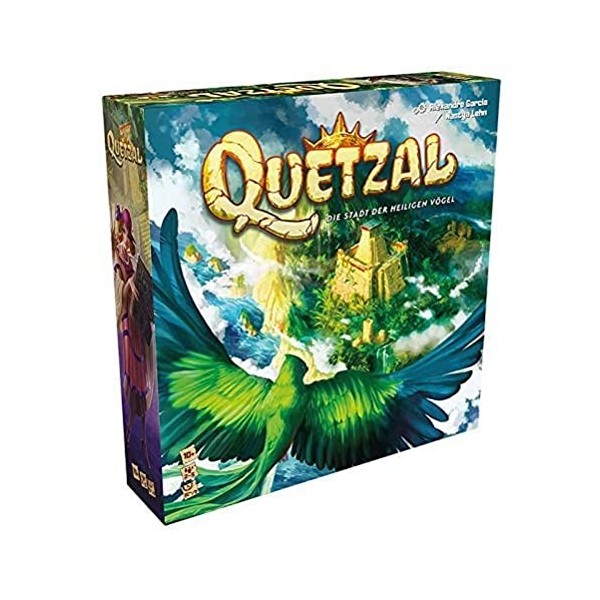 Asmodee Quetzal, Jeu de connaisseur, Jeu de stratégie, Allemand