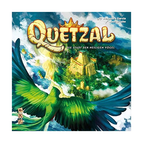 Asmodee Quetzal, Jeu de connaisseur, Jeu de stratégie, Allemand