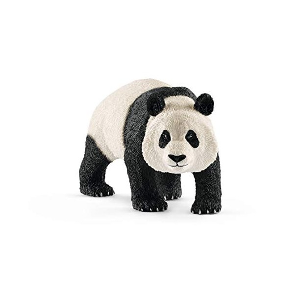 Schleich- Figurine Panda géant, mâle Wild Life, 14772, Multicolore