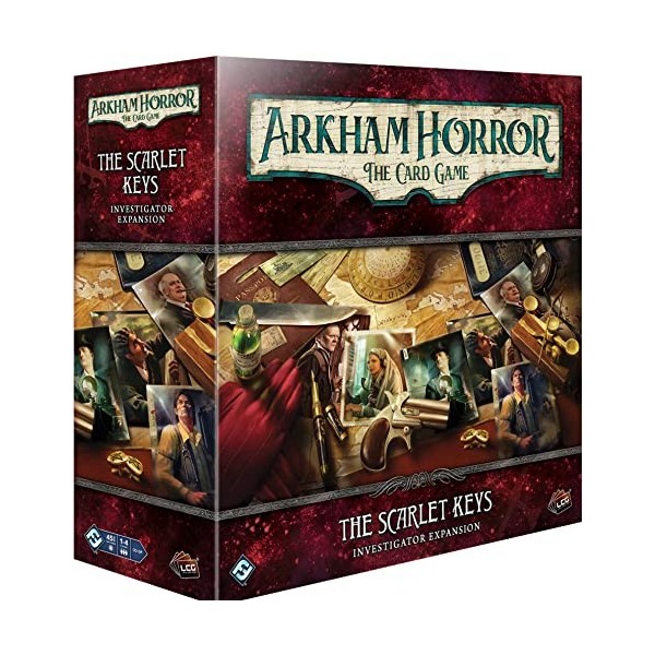 Fantasy Flight Games Arkham Horror The Card Game The Scarlet Keys Investigator Expansion
