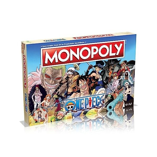 WINNING MOVES Jeu de société Monopoly One Piece