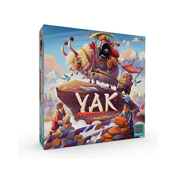 Pretzel Games | Yak | Jeu de Société | à Partir de 8 Ans | 2 à 4 Joueurs | 30 à 60 Minutes de Temps de Jeu Exclusivité sur Am