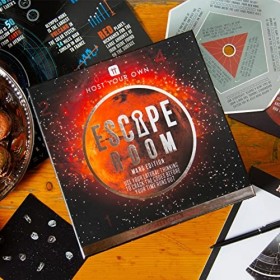 Talking Tables Jeu dévasion sur Le thème de lespace Mars à la Maison | Organisez Votre Propre soirée de Jeux avec des éléme