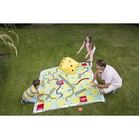 Jeux de Jardin Traditionnels 2 x 2 m Jeu des Serpents et des échelles