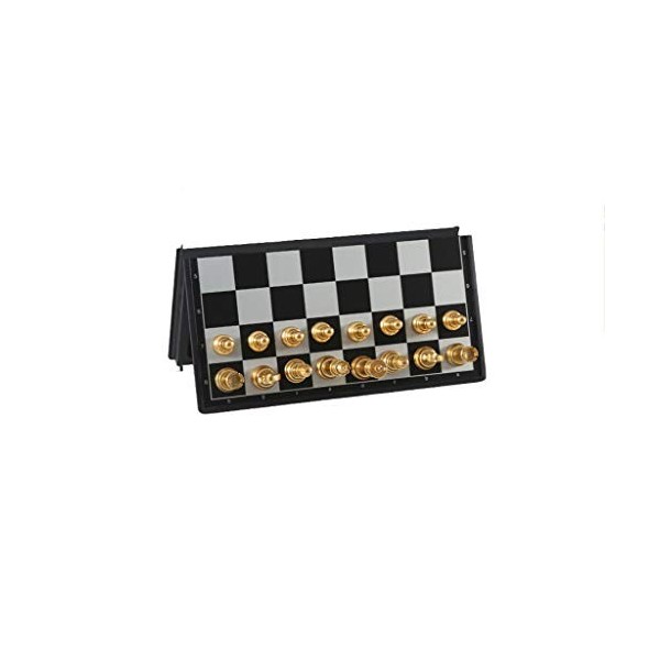 QIAOLI Échecs Échecs magnétiques Ensemble de Planche Pliante Amusante Jeu Jeu débutant Jeu déchecs internationaux pour lapp