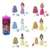 Disney Princesses Poupée Color Reveal™ avec 6 Unboxing Surprises, Party Series, 3,5 Pouces, 3 Sacs avec Surprises Cachées Et 