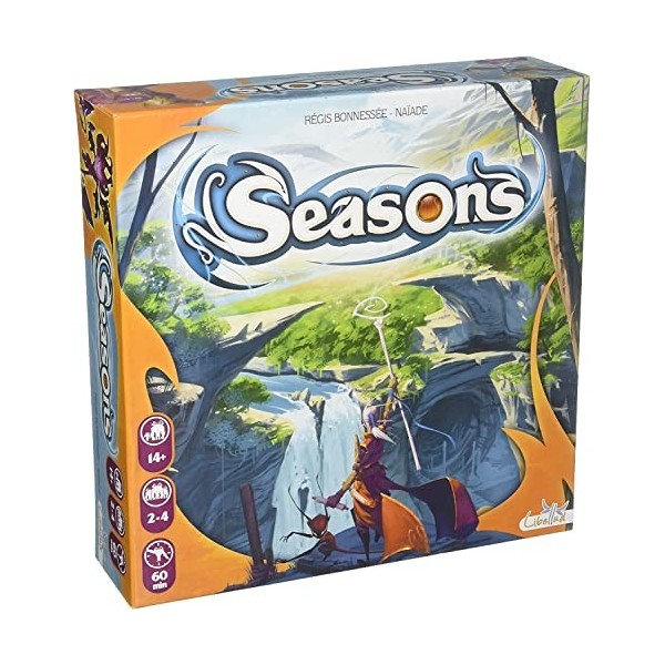 Libellud, Seasons, Board Game, Ages 14+, 2-4 Players, 60 Minutes Playing Time