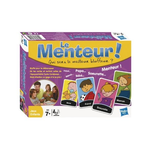 MB jeux - Jeu de société pour Enfant - Menteur