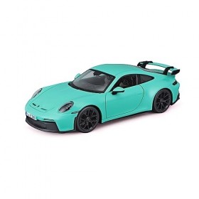 Bburago | 1/24 Porsche 911 GT3 2021 - Vert Menthe | Voiture Reproduction Miniature à échelle pour Enfant | À Partir de 3 Ans 