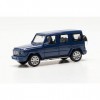 Herpa- Mercedes-Benz Maquette Voiture Classe G, echelle 1/87, Model Allemand, pièce de Collection, Figurine Plastique Miniatu