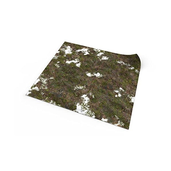 PLAYMATS- Tanks Battlemat, Jeu, Tapis en Caoutchouc, A007-R-tanks, Early Spring, 36" x 36" / 91,5 cm x 91,5 cm