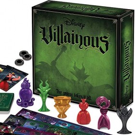Ravensburger Disney Villainous Worst Takes It All - Expandable Strategy Family Board Games for Adults & Kids Age 10 Years Up 