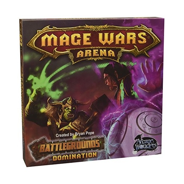 Arcane Wonders ARWWBG01 - Jeu Mage Wars Arena Battleground Dominations