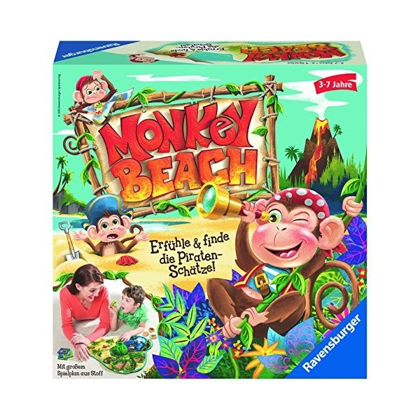 Ravensburger - 21181 4 - Jeu - Monkey Beach