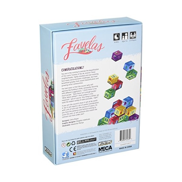 Favelas Tile Laying Game - English