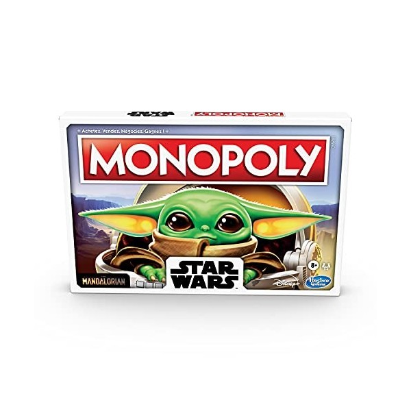 Monopoly: Star Wars The Child Edition Jeu de société pour les familles et les enfants à partir de 8 ans avec The Child of Bab