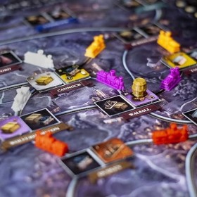 BoardGameSet Kit de mise à niveau en laiton Birmingham compatible avec jeu de société | Pack réseau | Extension | Accessoire 