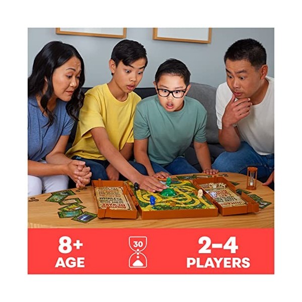 Spin Master Games Jumanji Jeu de société avec Centre vidéo pour Les familles et Les Enfants âgés de Plus de 8 Ans, 6061778, M