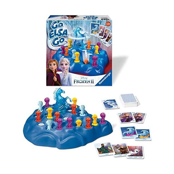 Ravensburger 4005556204250 Go Elsa Go ! La Reine des Neiges 2 - Jeu enfant Exclusivité sur Amazon