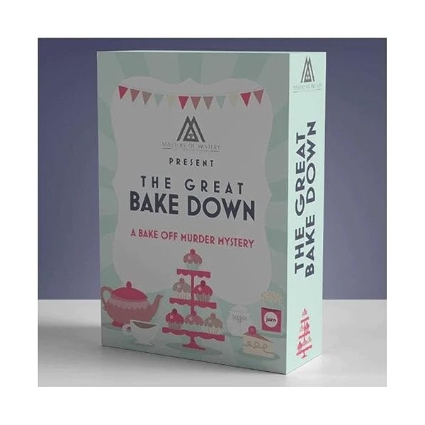 Bake Off Kit de jeu mystère sur le thème du – Jeu physique anglais 4 à 20 joueurs