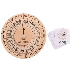 ibasenice 3 Ensembles De Jouets DOrthographe De Mots Jouets Interactifs pour Enfants Jouets dapprentissage pour Enfants Jou