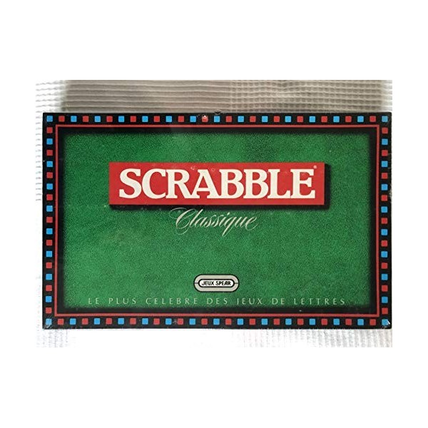 Mattel games - scrabble classique - jeu de société - 10 ans et +