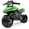 FALK - Draisienne Moto Bud Racing - Vert - Roues Larges sécurisantes - Dès 2 Ans - 40% de Plastique recyclé - Fabriqué en Fra