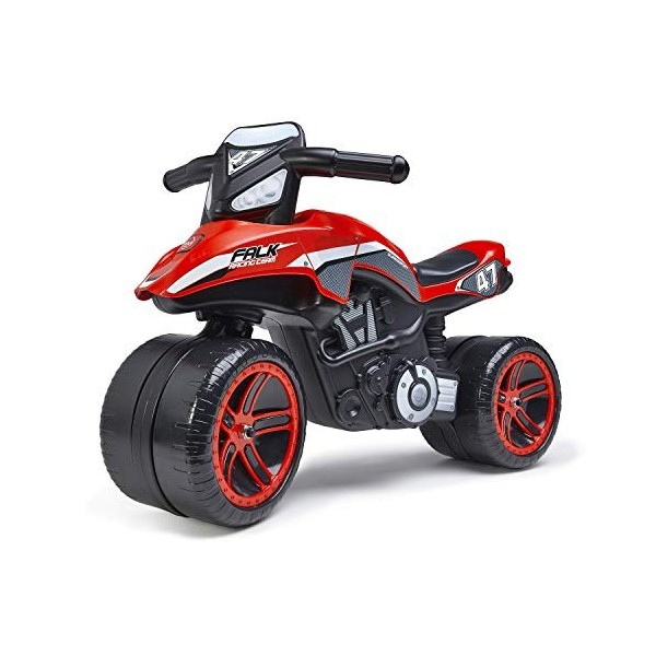 FALK - Draisienne Moto Bud Racing - Vert - Roues Larges sécurisantes - Dès 2 Ans - 40% de Plastique recyclé - Fabriqué en Fra