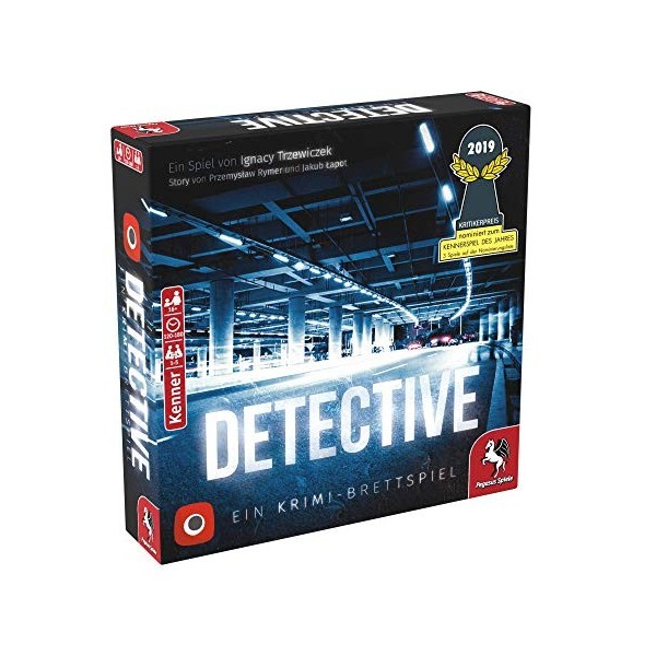 Portal Games 57505G Detective, Jeu de plateau