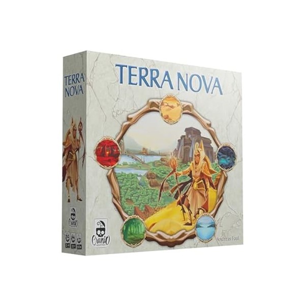 Cranio Creations - Terra Nova, La Version Light du jeu acclamé Terra Mystica, édition en langue italienne