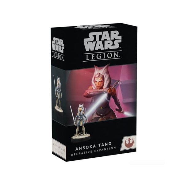 Atomic Mass Games Extension opérative Star Wars Legion Ahsoka Tano,Jeu de combat pour deux joueurs,Jeu de figurines,Durée de 