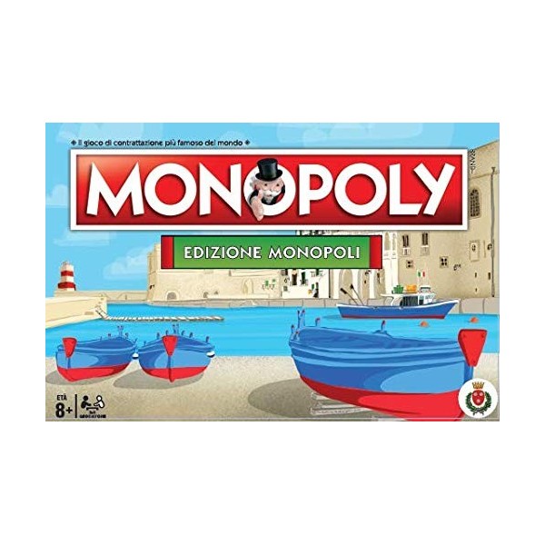 Winning Moves - Monopoly ed. Monopoli, Jeu de plateau