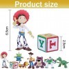 FYDZBSL Toy Story Figure Jouets Décorations de Gâteaux Toy Story Ornements Figurines Cupcake Décoration Anniversaire pour Gar