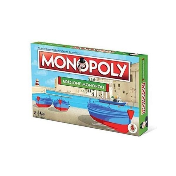 Winning Moves - Monopoly ed. Monopoli, Jeu de plateau