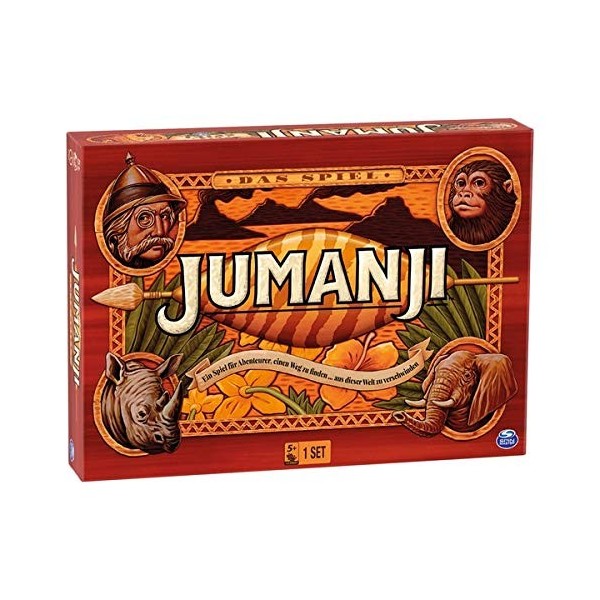 Jeu Jumanji - Un jeu de société & jeu familial pour les aventuriers édition allemande.