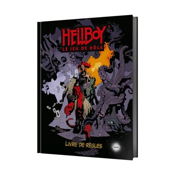 Asmodée Hellboy - Jeu de Rôle - 2 Joueurs - 14 Ans et Plus