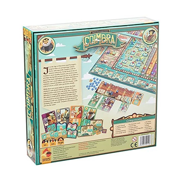 Plan B Games: Coimbra Board Game - English
