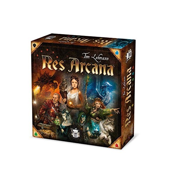 Asmodee - Res Arcana, Jeu de Cartes, 12+ Années, 2-4 Joueurs, Edition en Italien