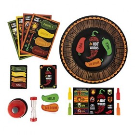 Hot Words, Jeu de fête devinettes de Mots, pour Adultes et Adolescents à partir de 16 Ans